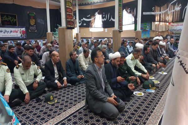 برگزاری مراسم یادواره شهدای دولت شهرستان فاروج 