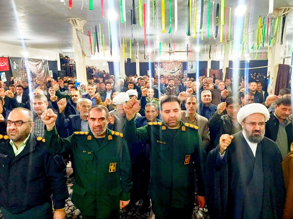 لرستان، نقاشی ایمان و بصیرت در روز 9 دی