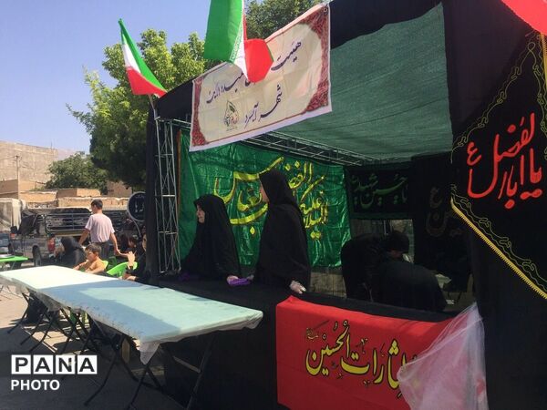 به تصویر کشیده شدن فرهنگ عاشورا در بخش آبسرد