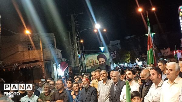 تجلی همدلی مردم کوهدشت در حمایت از رهبر انقلاب