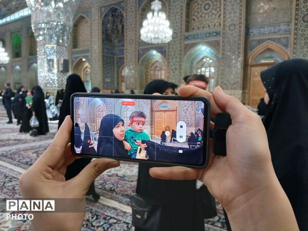 در حریم کوچکترین سرباز کربلا