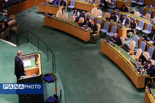 سخنرانی رئیس جمهور در نشست مجمع عمومی سازمان ملل متحد