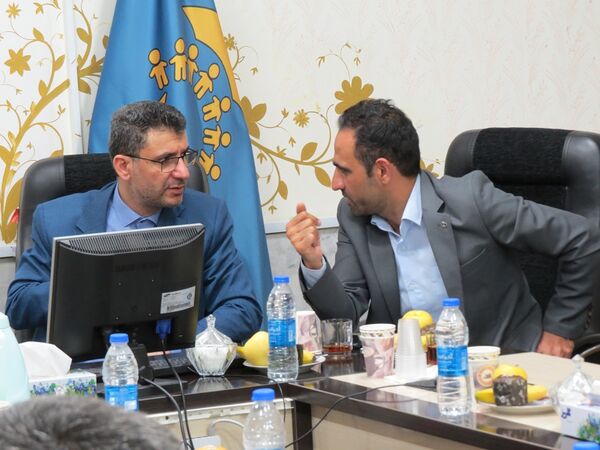 نشست معاون پیشگیری و تشخیص توانبخشی سازمان آموزش پرورش استثنایی کشور با مدیران مرکز  استان