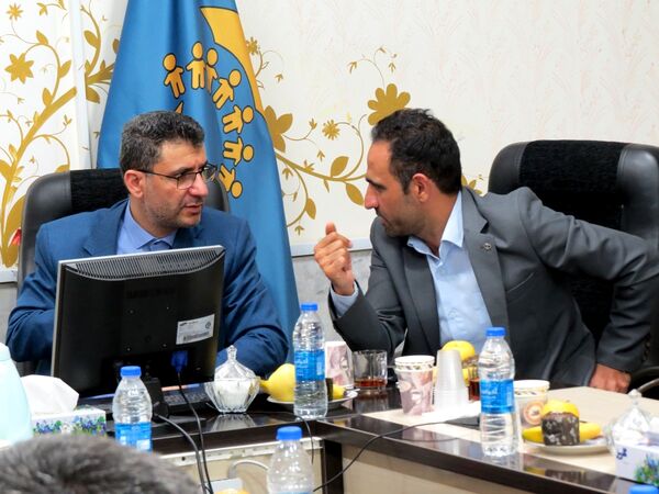 نشست معاون پیشگیری و تشخیص توانبخشی سازمان آموزش پرورش استثنایی کشور با مدیران مرکز  استان
