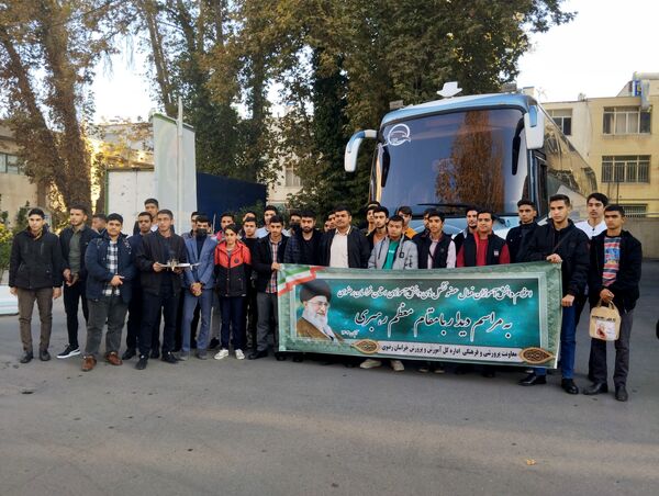 سفر دانش‌آموزان خراسان رضوی به دیدار مقام معظم رهبری 