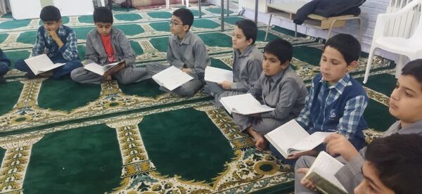 سومین جلسه گفتمان دینی در دبستان پسرانه فضیلت