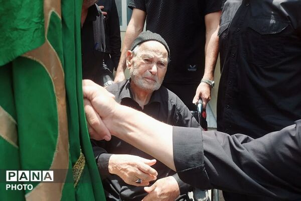 مراسم سوگواری قمربنی هاشم (ع) در شهرک گلشهر چهاردانگه