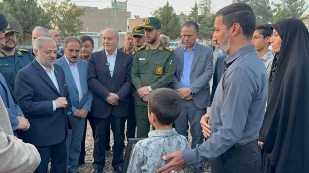 بازدید وزیر آموزش و پرورش از پروژه مدرسه شبانه‌روزی ۶ کلاسه قهستان