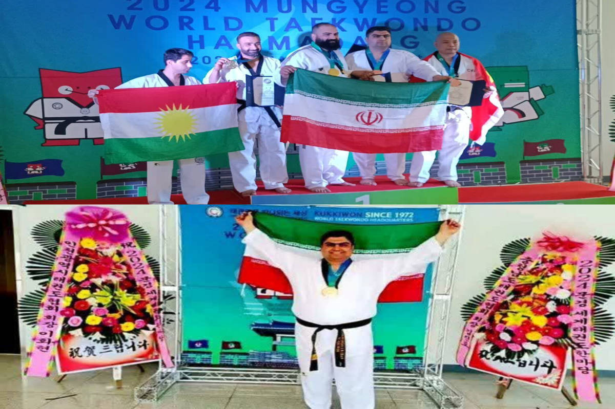 تکواندوکار فاروجی در مسابقات جهانی کره جنوبی موفق به کسب مدال برنز شد 