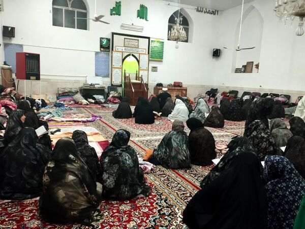 عزاداری شب شهادت حضرت زینب سلام الله علیه در‌ شهرستان خلیل آباد