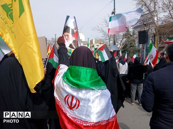 اتحاد مقدس ایرانیان در روز قدس 