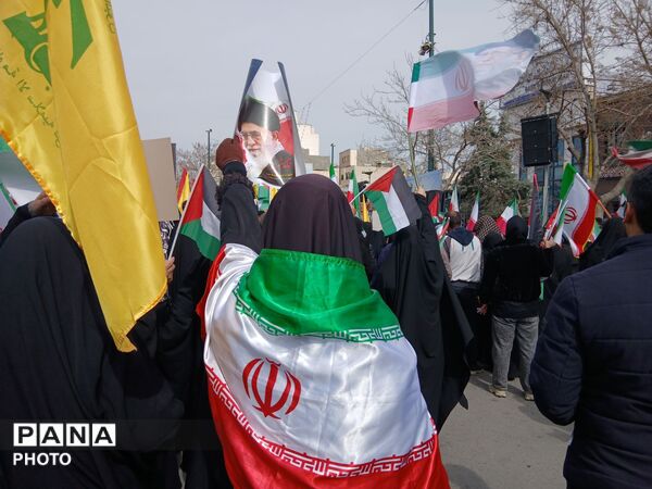 اتحاد مقدس ایرانیان در روز قدس 