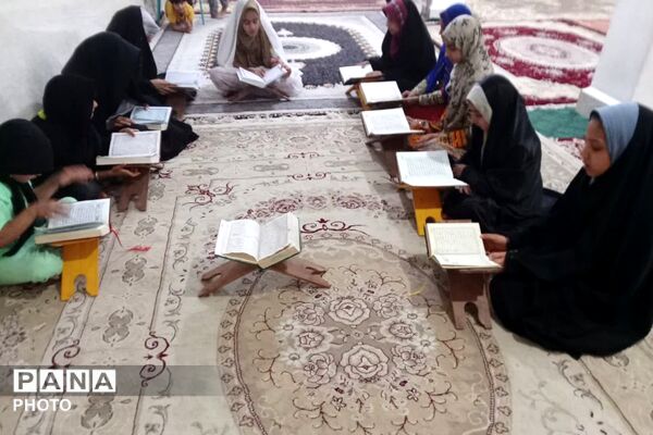 مسجد امام حسین (ع) شهرک گلشهر رودبارجنوب میزبان نوجوانان مشتاق کلام وحی 