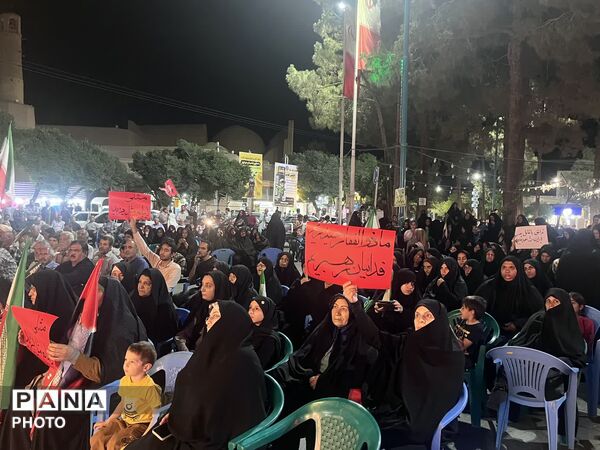 یکصد و ششمین اجتماع بزرگ مردم شهرستان ابرکوه