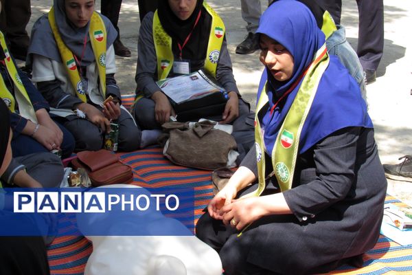 پایان پیش اردوی ملی پیشتازان دختر در کردستان