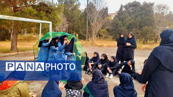 دومین روز اردوی «طرح تمشک» دختران استان البرز