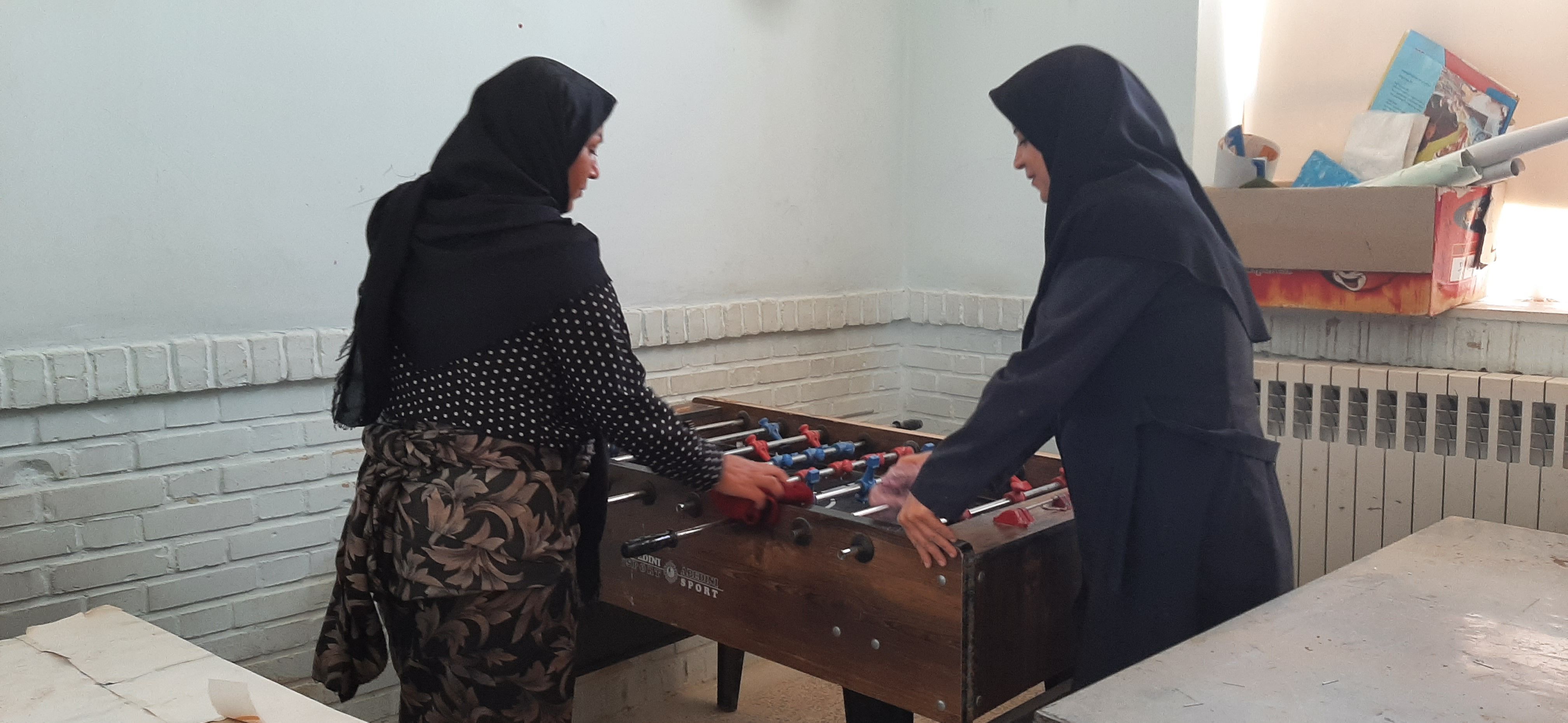 آماده‌سازی مدرسه شهید معتمدی روستای گزکوه برای بازگشایی مدارس
