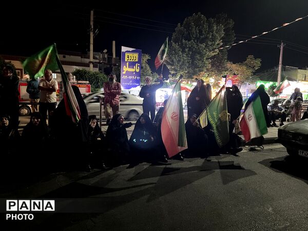 تجمع مردمی مردم هشتگرد  در صدو پنجمین شب