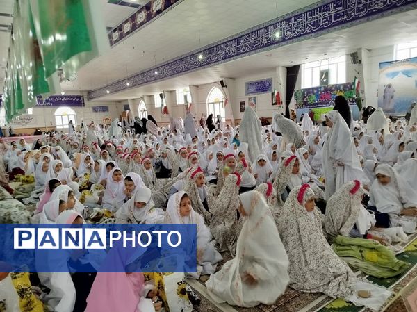 جشن تکلیف دانش‌آموزان دختر پایه سوم شیروان