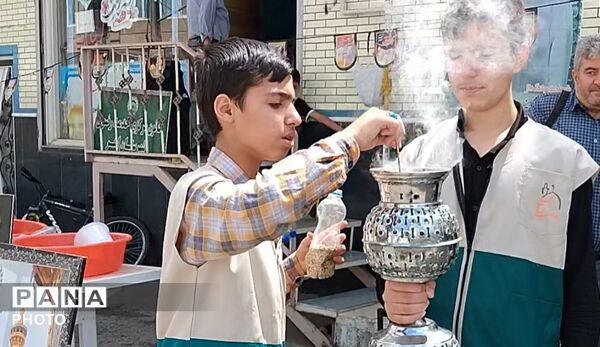 ایستگاه صلواتی نوجوانان امام رضایی در اهر