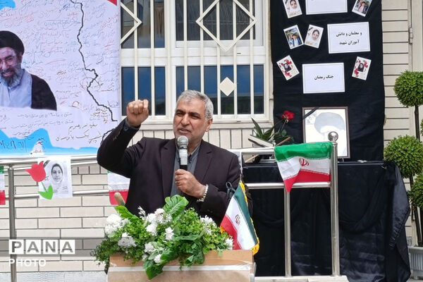 یاد شهدای دانش‌آموز مدرسه شجره طیبه میناب، پویش ملی کاشت نهال امید شهرستان بجنورد 