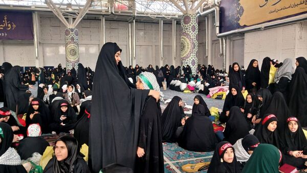 برگزاری اجتماع بزرگ حلقه صالحین در مصلی کرج 