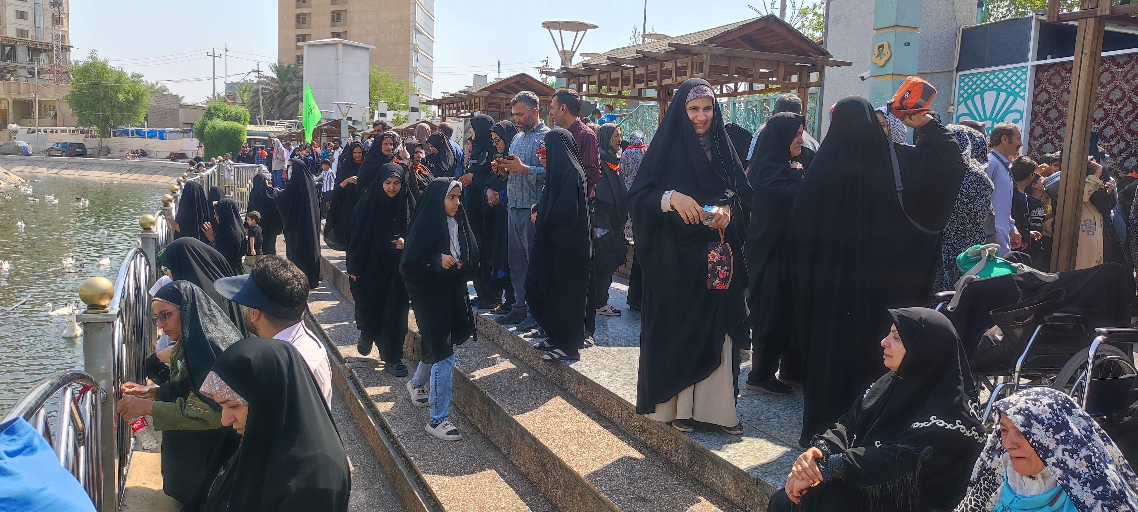 گزارش کوچکترین خبرنگار پانا از حال و هوای کربلای معلا 