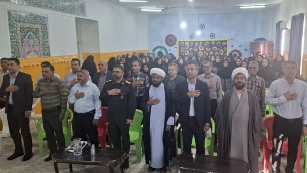 جشن آغاز سال تحصیلی و گرامیداشت هفته دفاع مقدس در دبستان زهرای اطهر