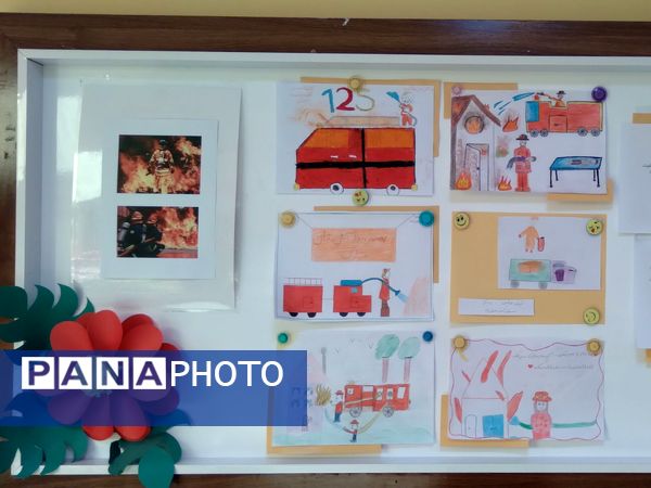 کارگاه آموزشی اطفای حریق در دبستان آرمینه مصلی‌نژاد ناحیه ۶ مشهد 