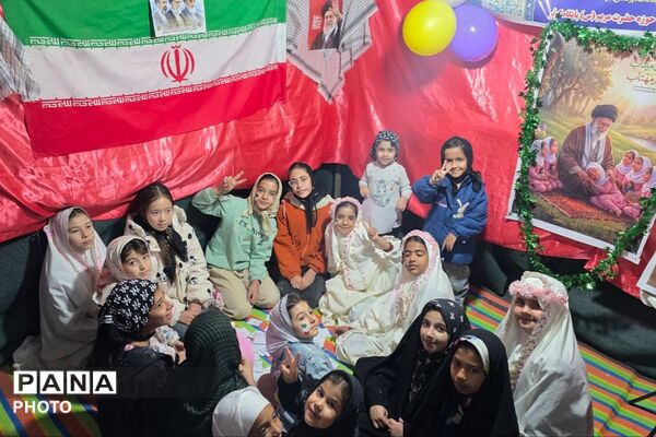 مراسم دختران جان فدا در جوادآباد، به مناسبت دهه کرامت