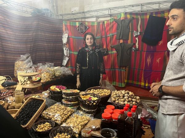 نمایشگاه غرفه‌های پاییزه در شهرستان دهلران 