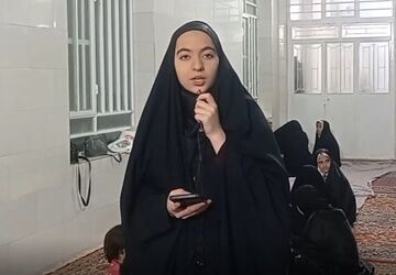 حضور پررنگ نوجوانان در مساجد شهرستان نیر