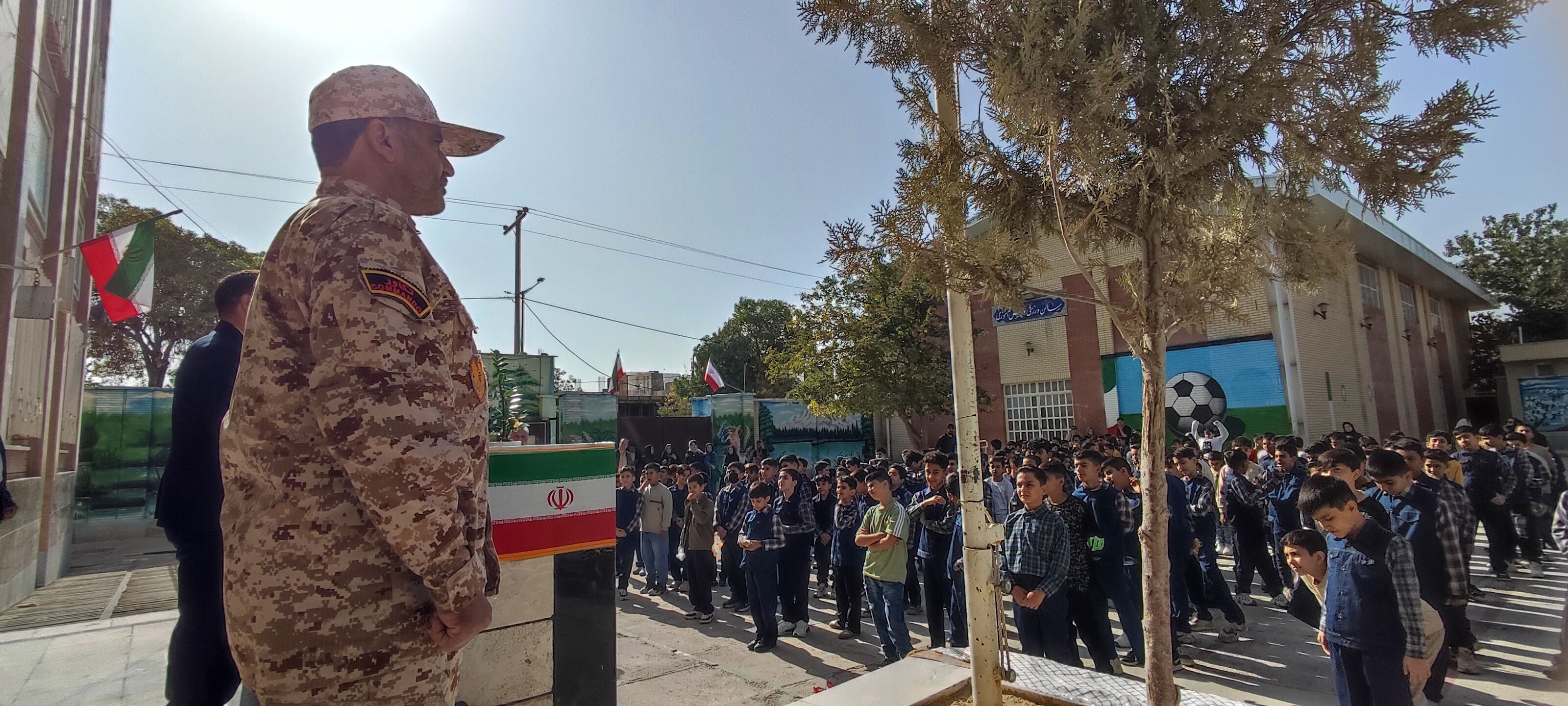 جشن آغاز سال تحصیلی جدید در مدرسه شهدای فرهنگی شهرستان شیروان
