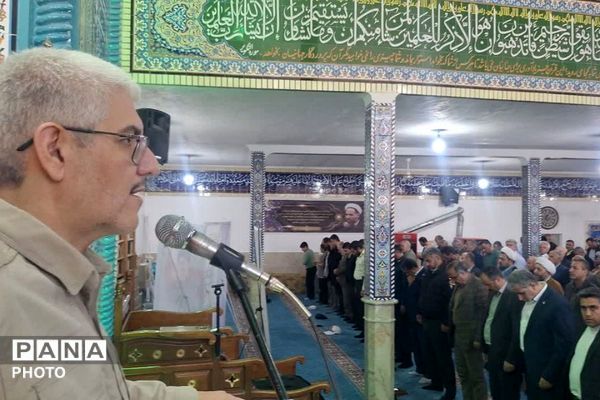 نماز جمعه‌ای با عطر ماه رمضان در شهرستان فیروزکوه