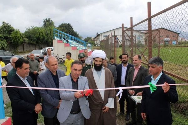 رونمایی از سکوی تماشاگران و تجهیزات نوین مجموعه ورزشی شهید مهربخش پره سر