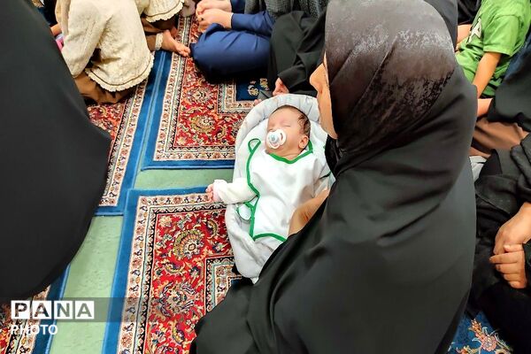 همایش بزرگ شیرخوارگان حسینی در شهر بار نیشابور 