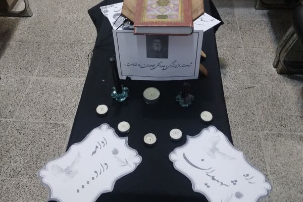 محفل انس با قرآن در مدارس رودهن به یاد سیدحسن نصرالله 