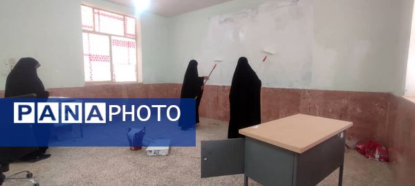  طرح «شهید عجمیان» برای رنگ‌آمیزی و شاداب‌سازی مدارس فین