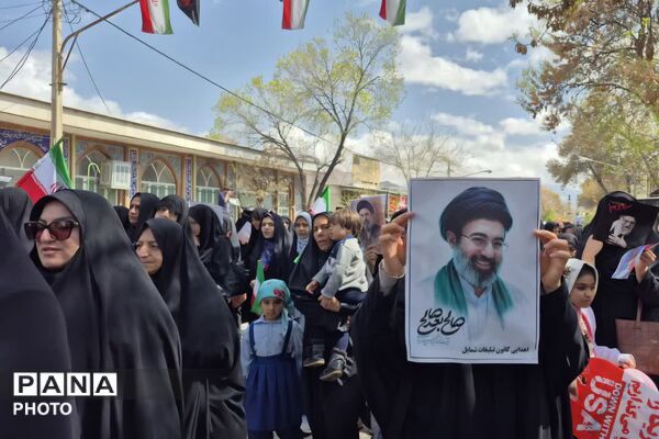 راهپیمایی روز قدس در استهبان