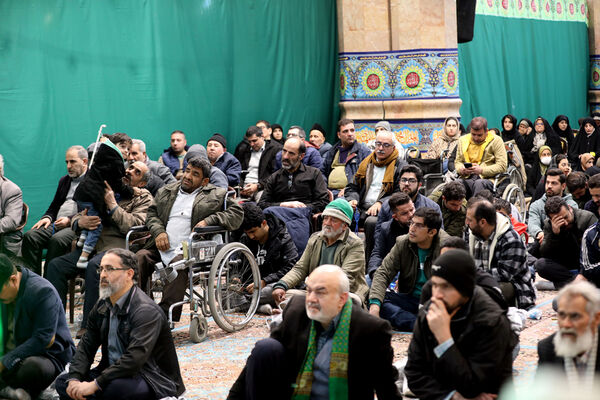 اجتماع توان‌یابان مهدی‌یاور در مسجد مقدس جمکران