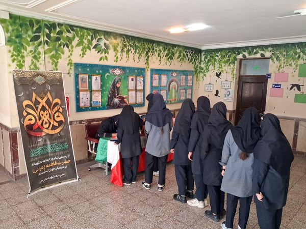 میزبانی پیشتازان مدرسه شهید مدرس در انتخابات شورای دانش‌آموزی