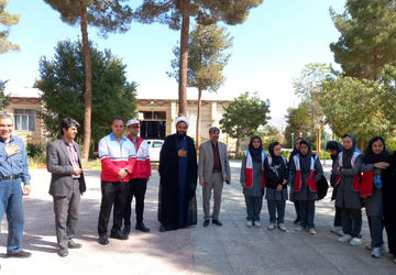 برگزاری اردوی فصلی "نورامید" در شهرستان آباده