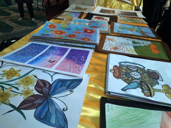 جشنواره هنری «ماها» در دبیرستان معراج ناحیه یک کرج 