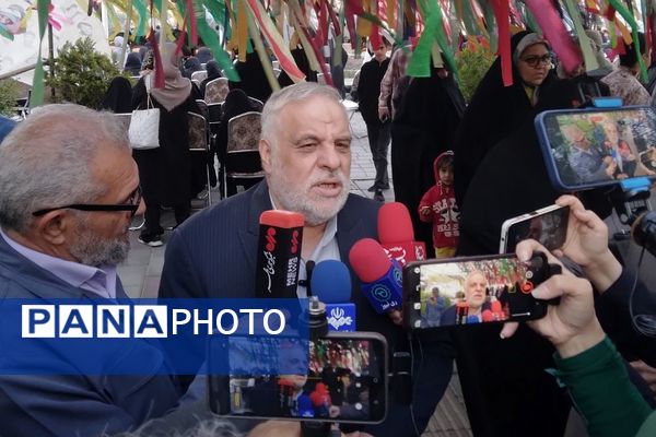 یادواره ۲۷۰ شهید  در مقبره شهید گمنام بوستان حضرت ام البنین(س) ناحیه یک شهرری