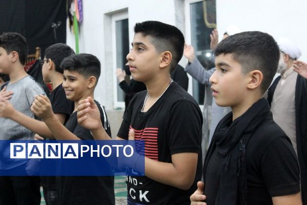 سوگواره عاشورایی احلی من العسل در گلوگاه 