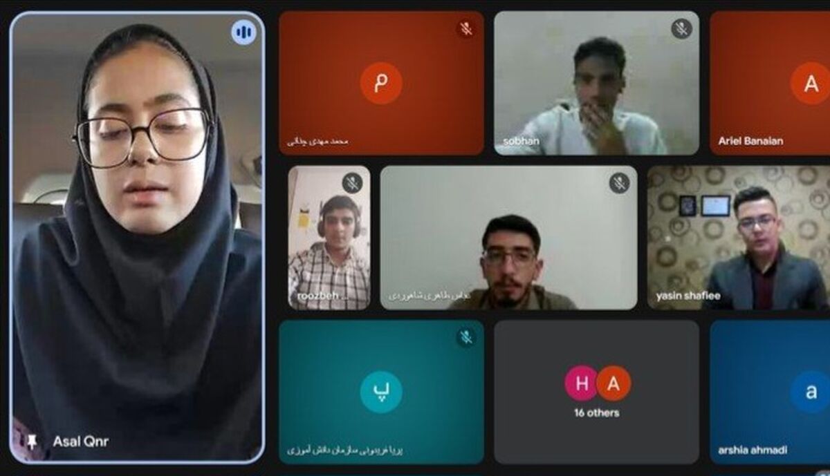 برگزاری دومین نشست مجازی کمیسیون فضاهای آموزشی و تربیتی مجلس دانش‌آموزی کشور