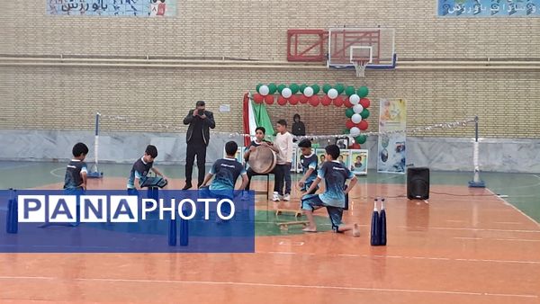 برگزاری مسابقات جام اقتدار ایران در شهرستان سامان با حضور پرشور دانش‌آموزان
