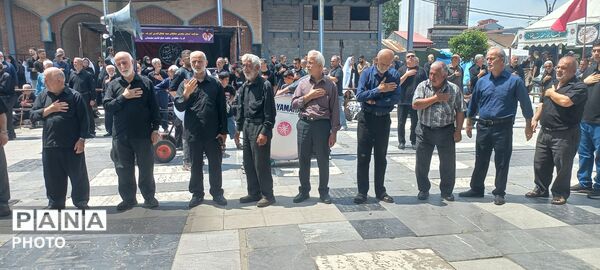 مراسم باشکوه  عاشورای حسینی در حرم سید جلال الدین اشرف