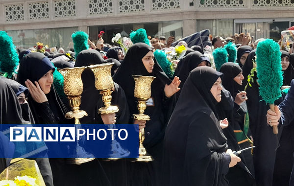 حرکت کاروان نمادین ورود حضرت معصومه(س) به قم