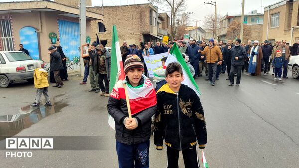 حضور گسترده مردم ولایتمدار سامن در راهپیمایی روز جهانی قدس
